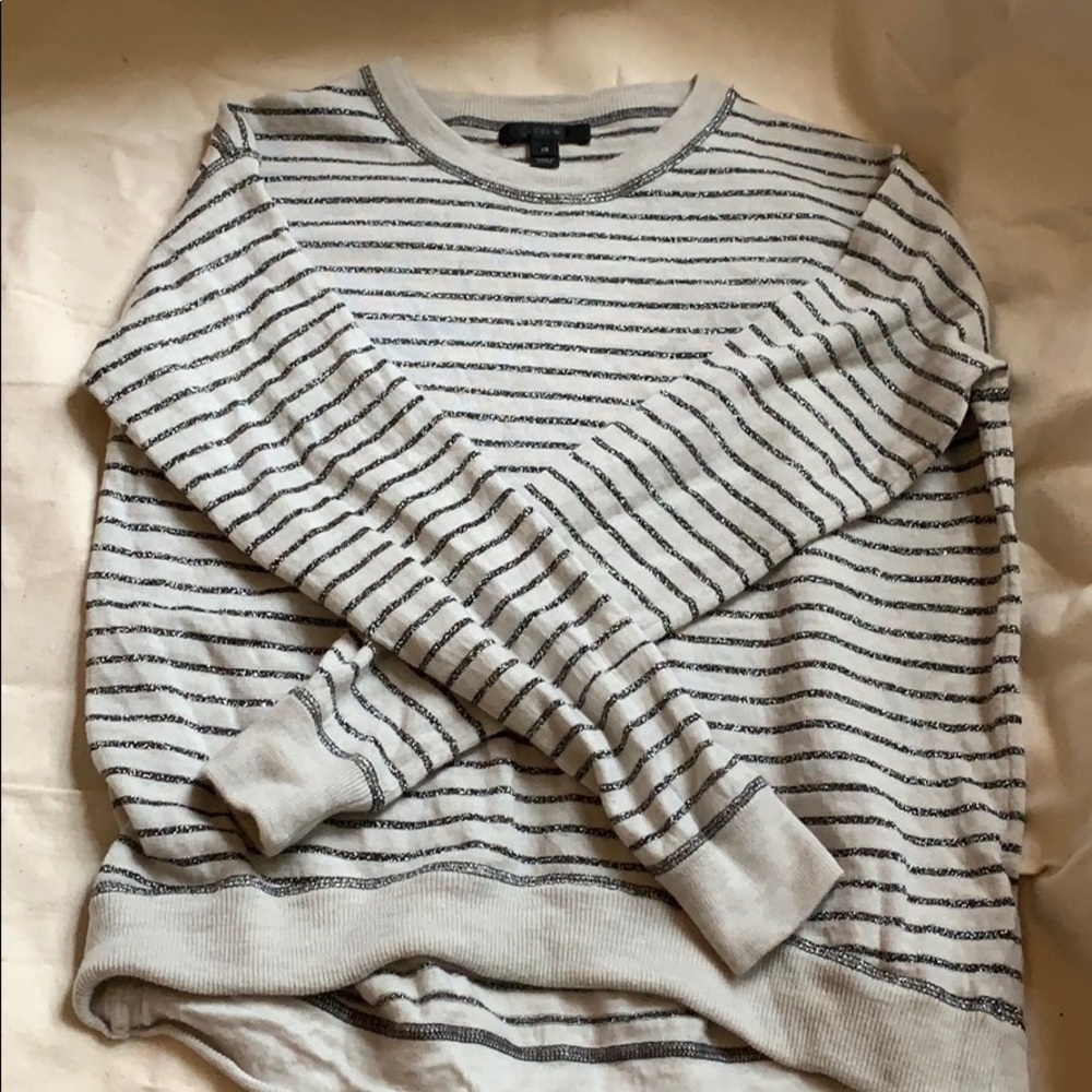 jcrew striped sweater